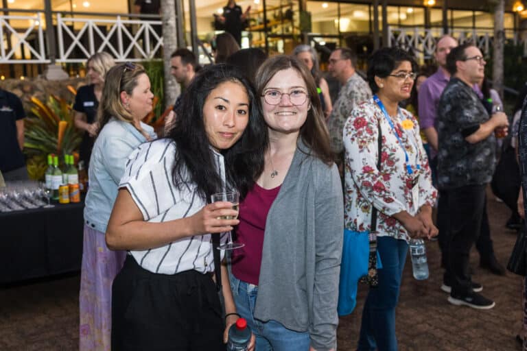 Photography of the ASAV Annual Conference 2025 Welcome Reception at Rainforestation, Cairns - 24 Aug 2025.
